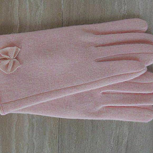 Vintage Wrist Length Ladies Dress Gloves Opera Princess‎ Pink Small Tea Costume